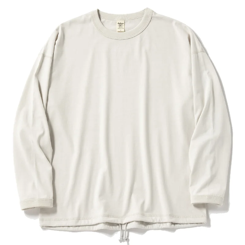 Jackman Grace Himo L/S T-Shirt Rosin White
