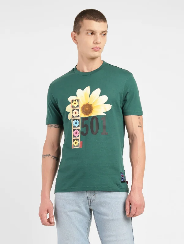Dressing Tips Men's Graphic Print Slim Fit T-shirt