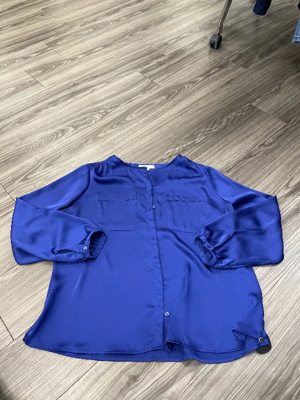 Relaxed Fits Top Long Sleeve By Liz Claiborne  Size: 1x