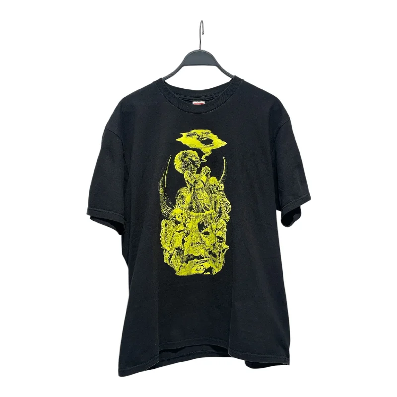 Lace Design Supreme/T-Shirt/XL/Cotton/BLK/Graphic/skeleton graphic