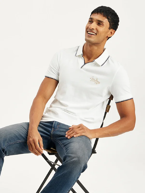 Soft Comfort Wear Men's Solid Slim Fit Polo T-Shirt