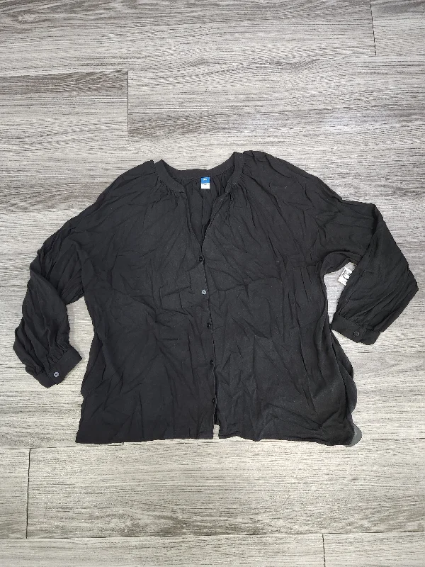 Stylish Ease Top Long Sleeve By Old Navy  Size: 2x