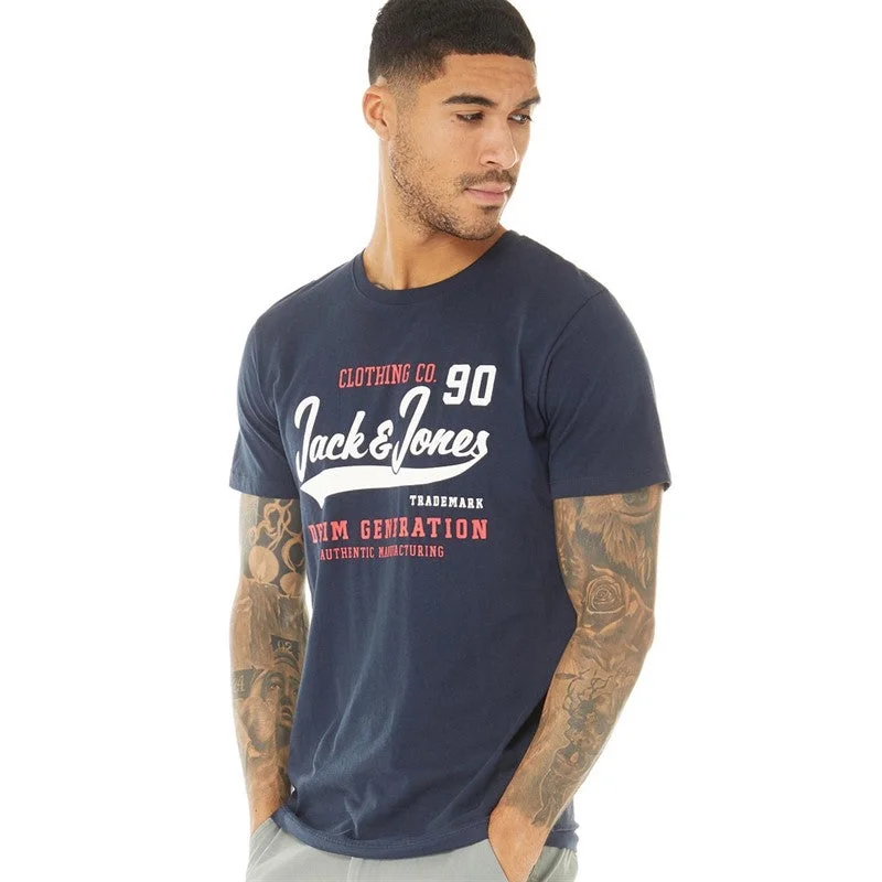 JACK AND JONES Mens Logo T-Shirt