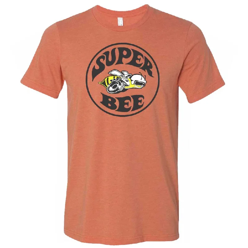 Artistic Temperament Mens Dodge Super Bee T-shirt (Heather Orange)