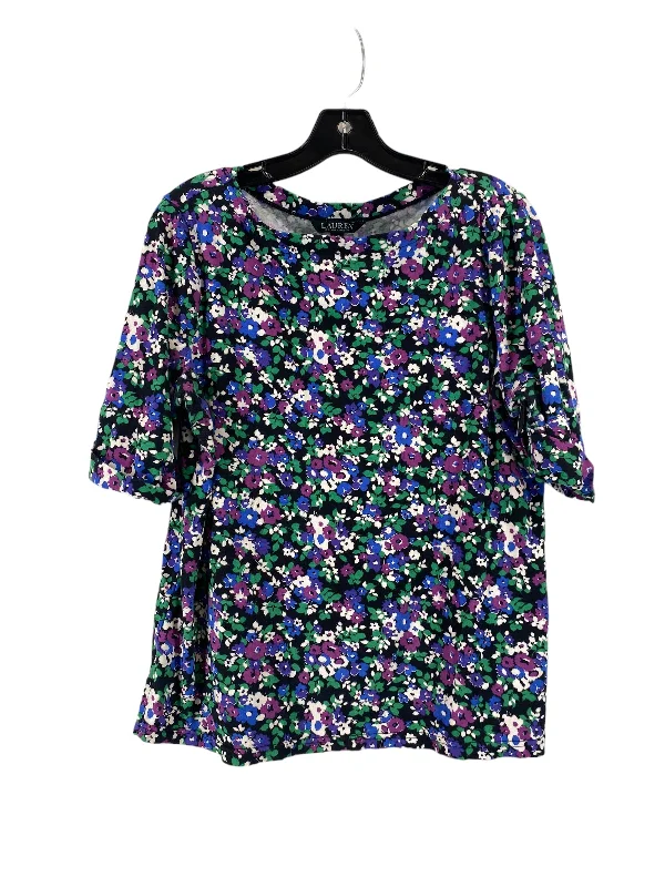 Easy-to-Wear Top 3/4 Sleeve By Lauren By Ralph Lauren  Size: 1x