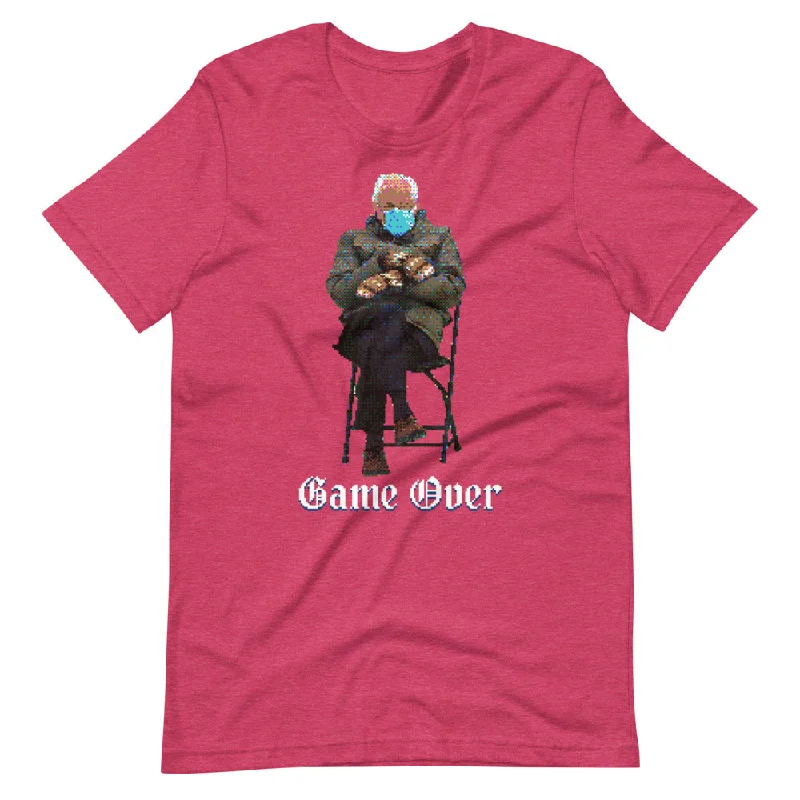 Bernie Sanders Game Over 8-Bit Pixel Art T-Shirt