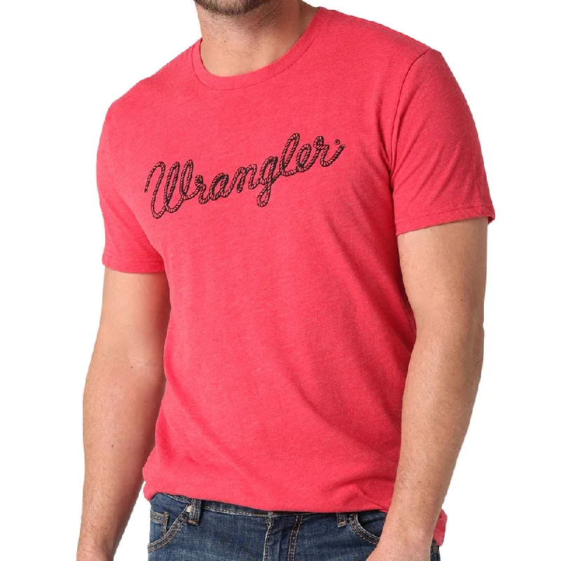 Wrangler Mens Rope Logo T-Shirt - 112325758