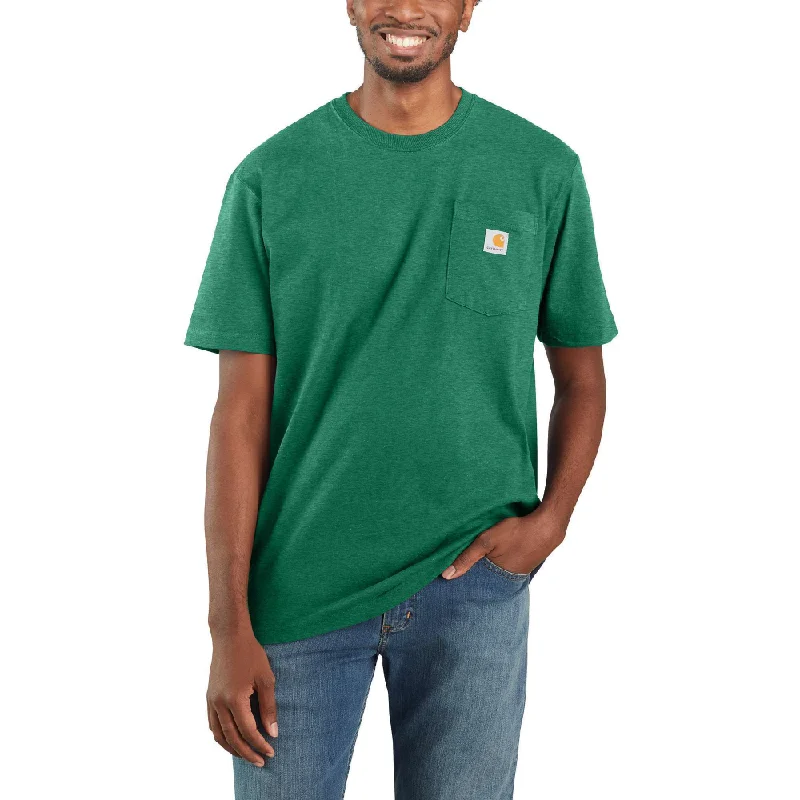 Carhartt Mens North Woods Heather Pocket T-Shirt - K87-G55