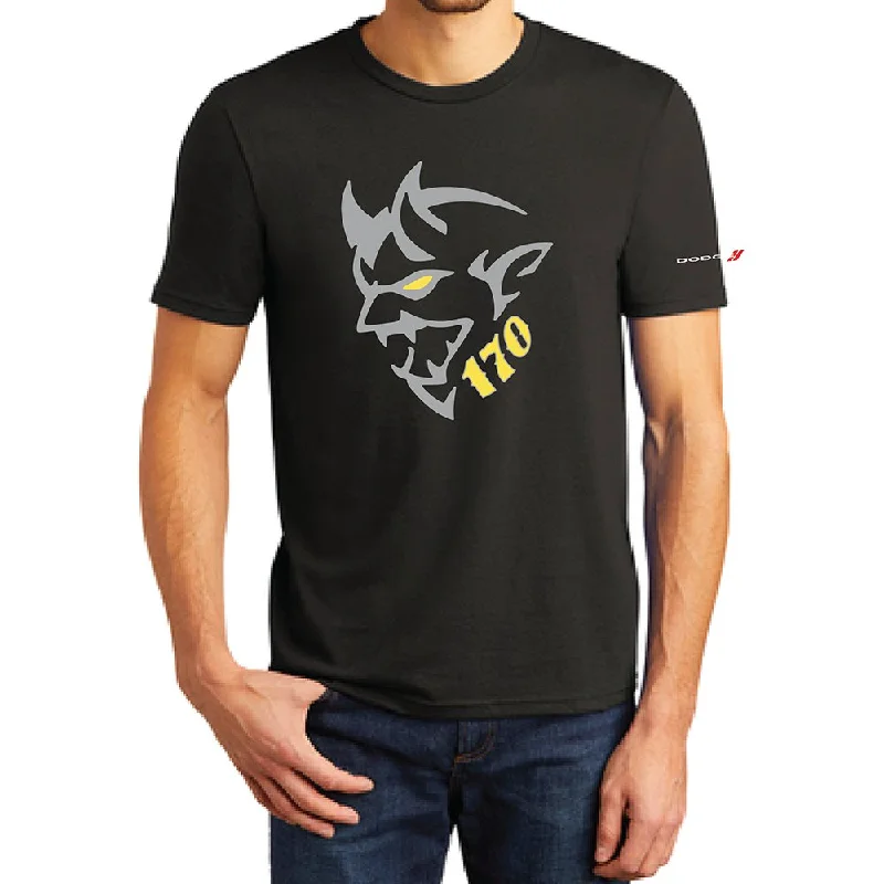 American Style Mens-Dodge Demon 170 T-shirt - Black