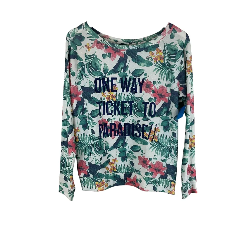 Innovative Design Top Long Sleeve By So In Green, Size: S