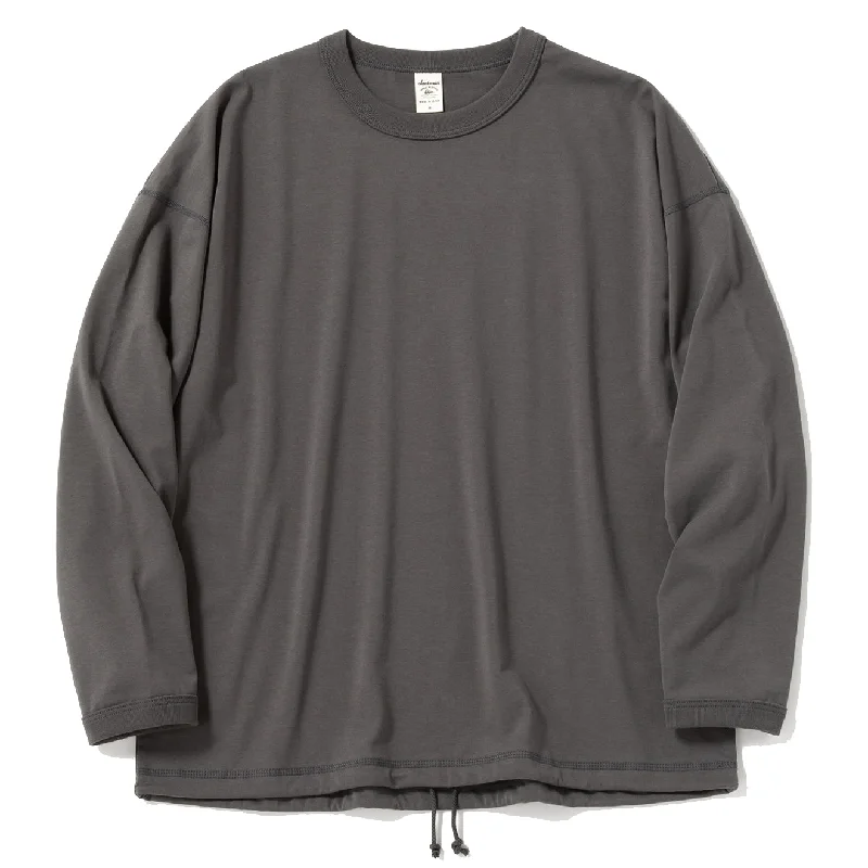 Jackman Grace Himo L/S T-Shirt Gunmetal