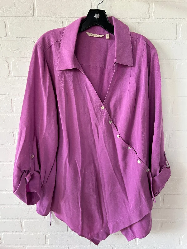 Versatile Outfits Top Long Sleeve By Soft Surroundings  Size: 1x