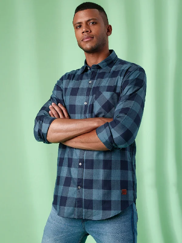 Classic Items Campus Sutra Men Checks Stylish Summer Casual Shirts