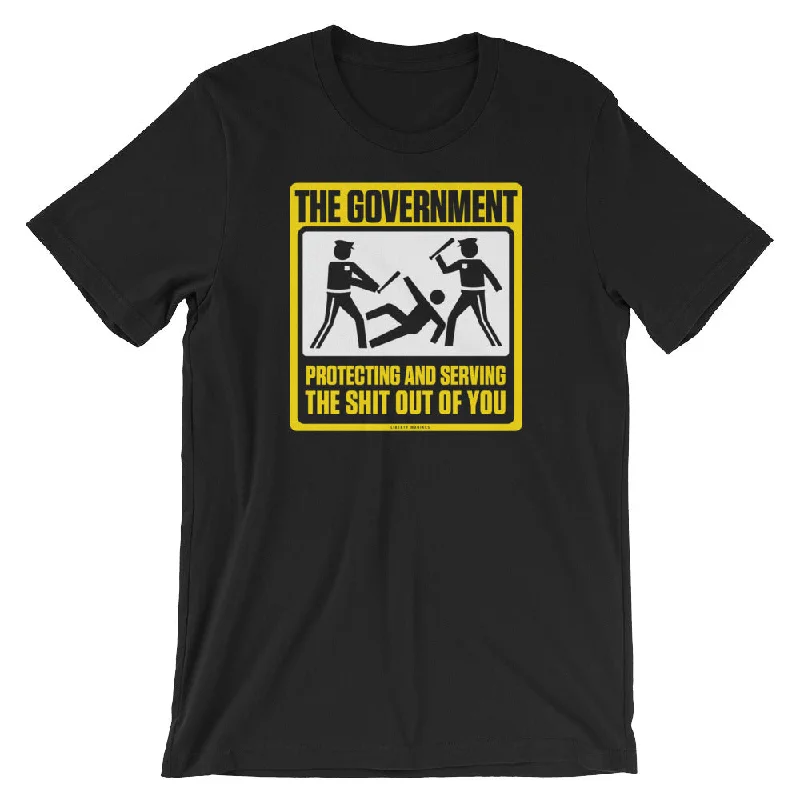 Youthful Vitality The Government Protecting and Serving T-Shirt