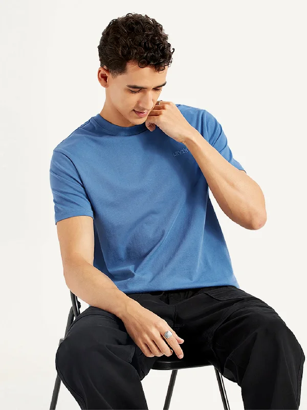 Stylish Ease Men's Solid Slim Fit T-shirt