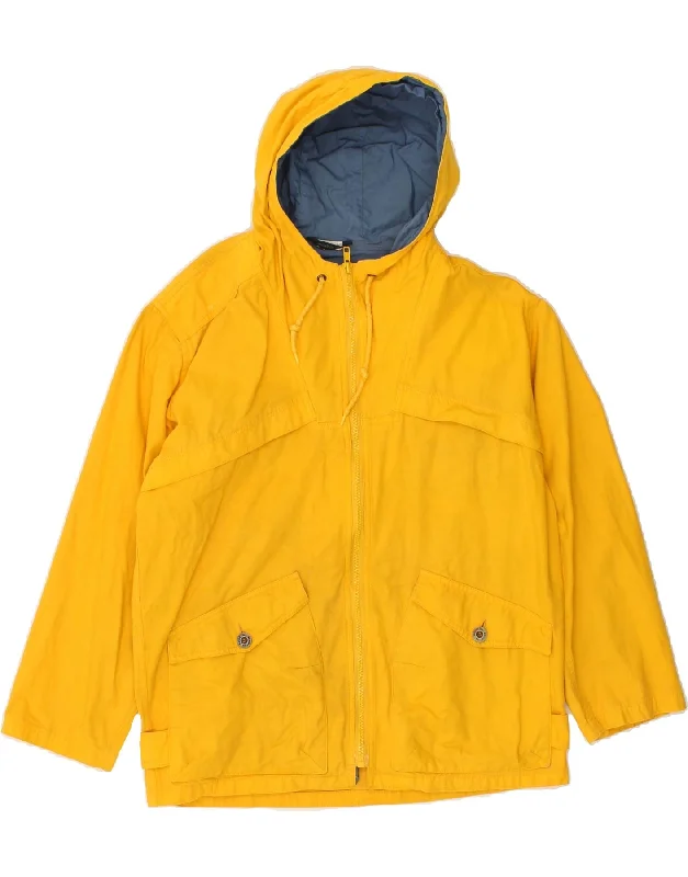 Classic Comfort IVY OXFORD Boys Hooded Utility Jacket 15-16 Years Yellow Cotton