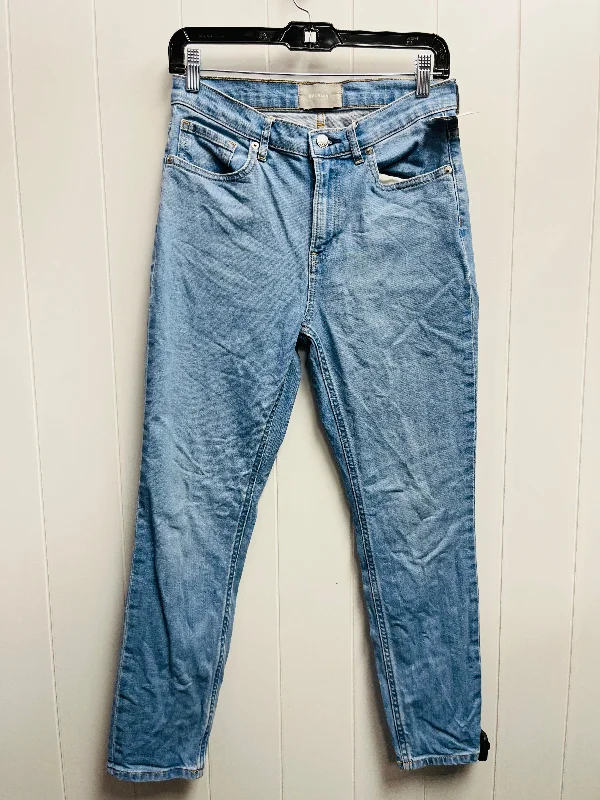 Advanced Customization Jeans Straight By Everlane In Blue Denim, Size: 4