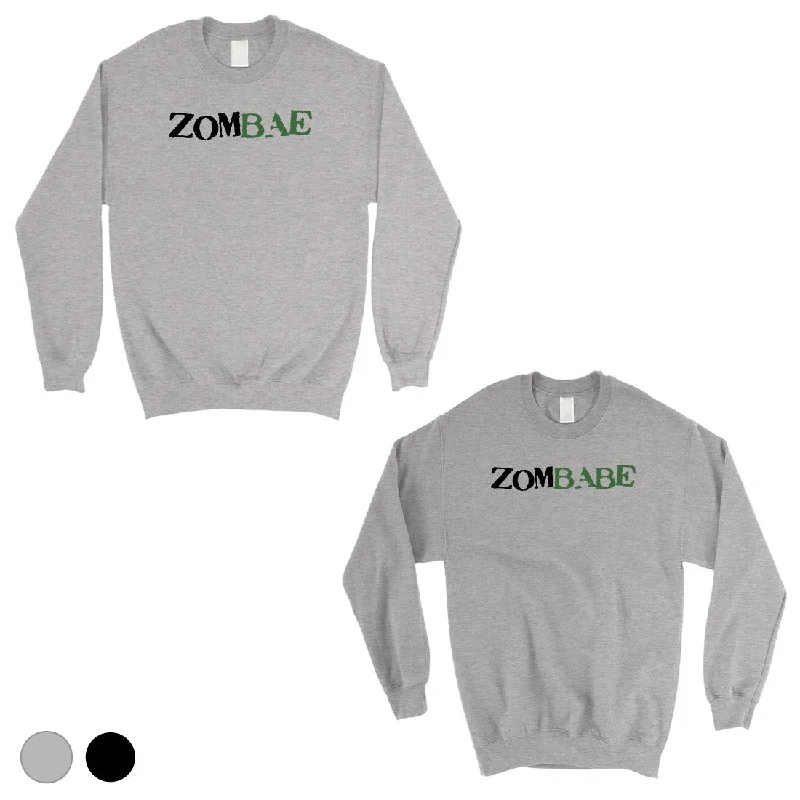 Casual Street Zombae And Zombabe Matching Sweatshirt Pullover