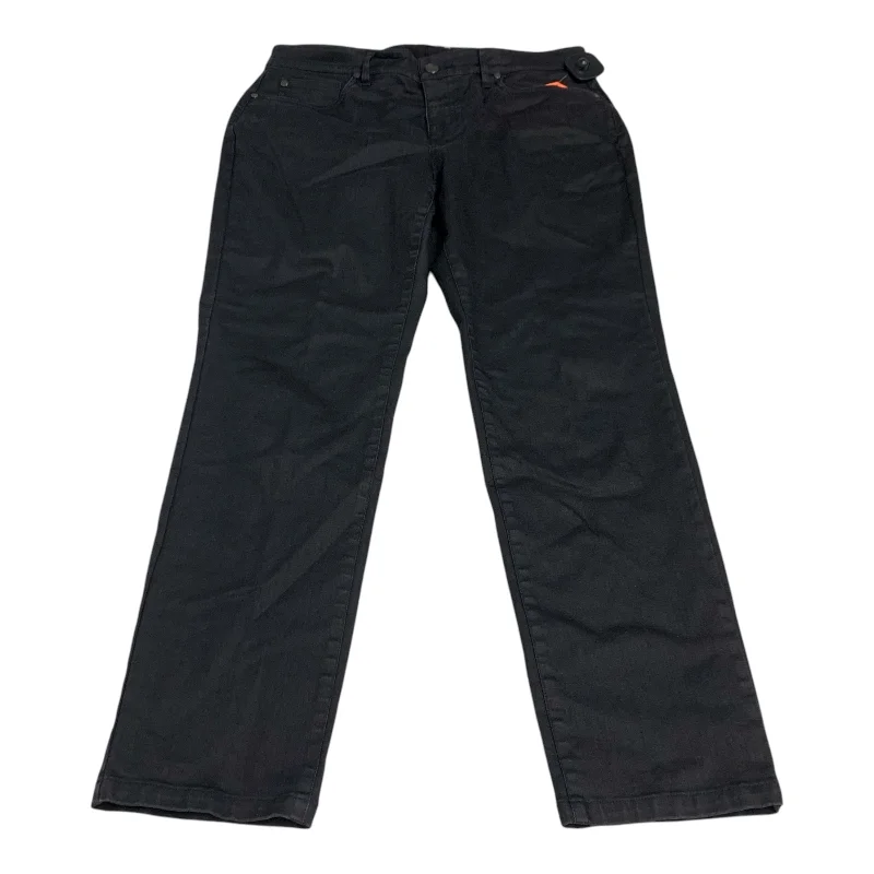 Unique Design Jeans Skinny By Eileen Fisher In Black, Size: 10