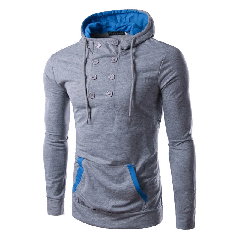 Effortless Elegance Clothing Winter Casual Hoodies Mens Cotton Fashion Men's Warm Hoodies Sweatshirts Suit Hoody Jacket M-2XL BW1809