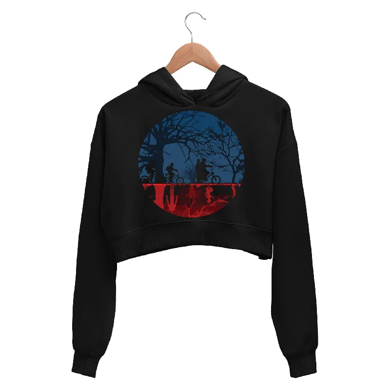 Elegant Wear Crop Hoodie - The Upside Down
