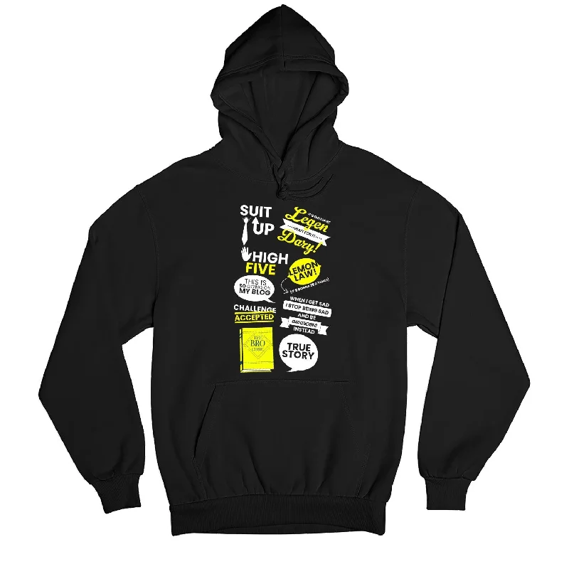 Classic Choice How I Met Your Mother Hoodie - HIMYM Doodle