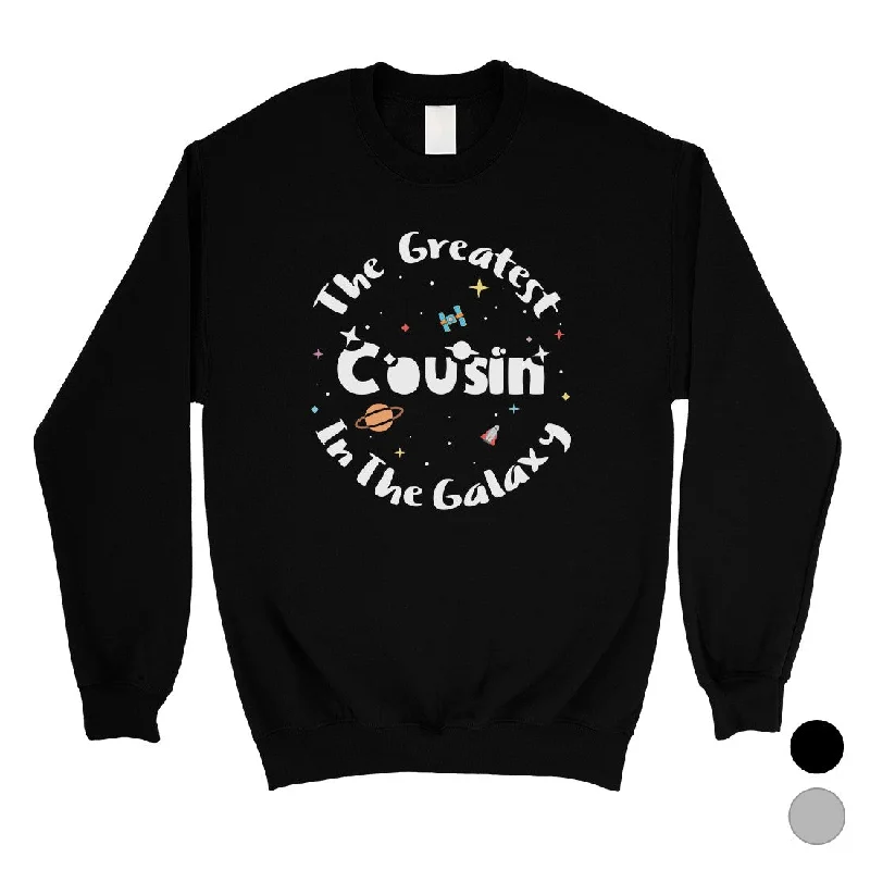 Exclusive Customization The Greatest Cousin Unisex Crewneck Sweatshirt For Birthday Gift Exclusive Customization The Greatest Cousin Unisex Crewneck Sweatshirt For Birthday Gift