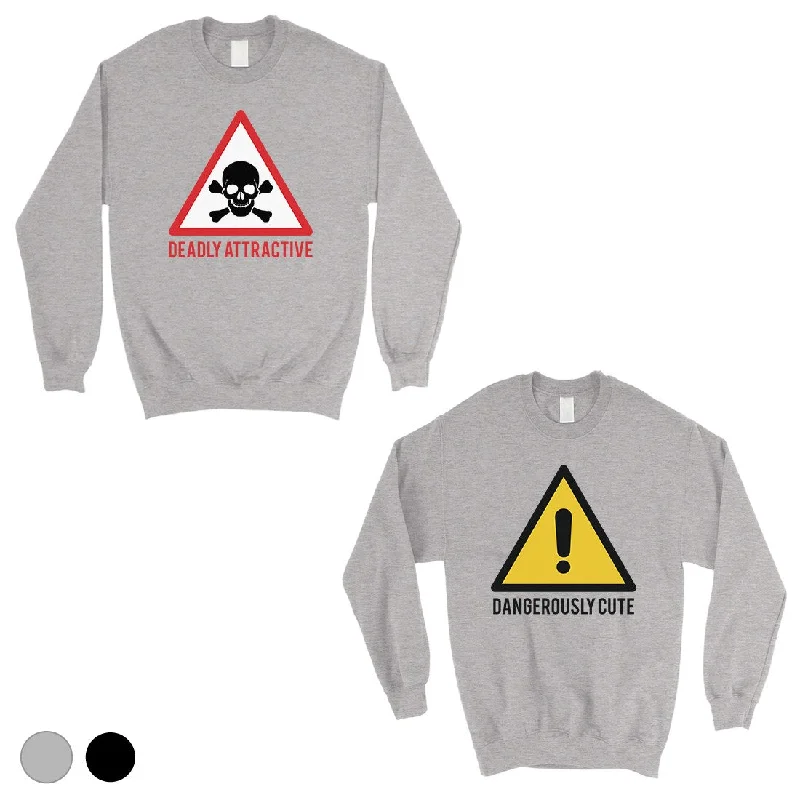 Fashion Pioneer Attractive & Cute Matching Sweatshirt Funny Valentine's Day Gift