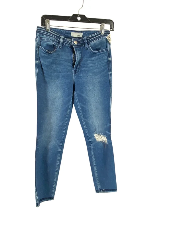 Warm Winter Series Jeans Skinny By Vervet In Blue Denim, Size: 28