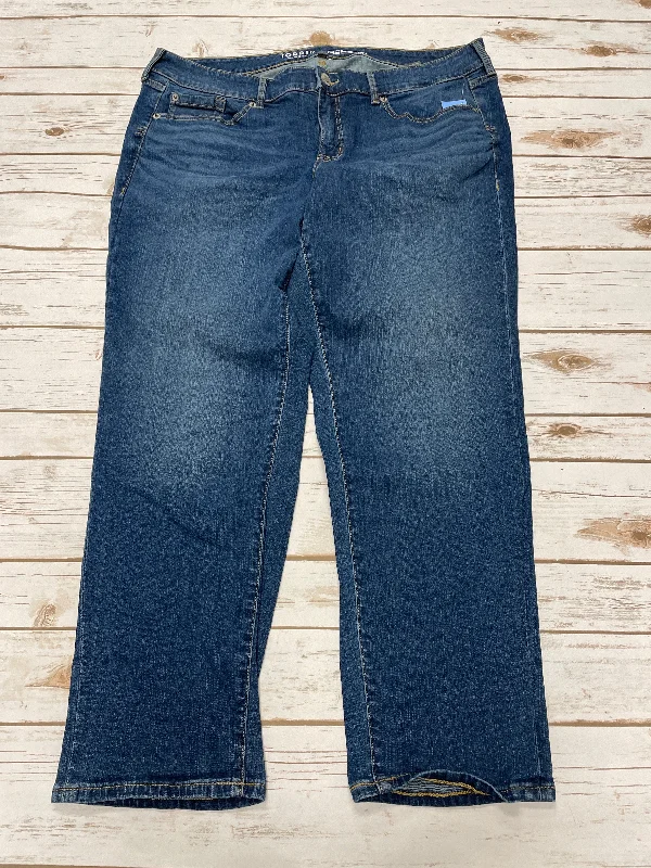 Sports Design Jeans Boyfriend By Torrid In Blue Denim, Size: 18