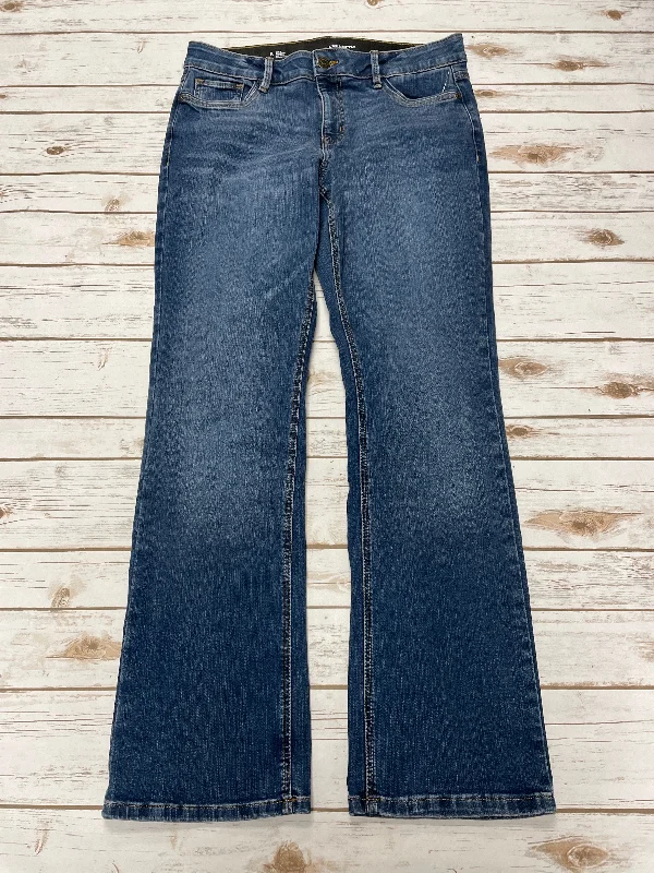 Summer Selection Jeans Boot Cut By Liz Claiborne In Blue Denim, Size: 8