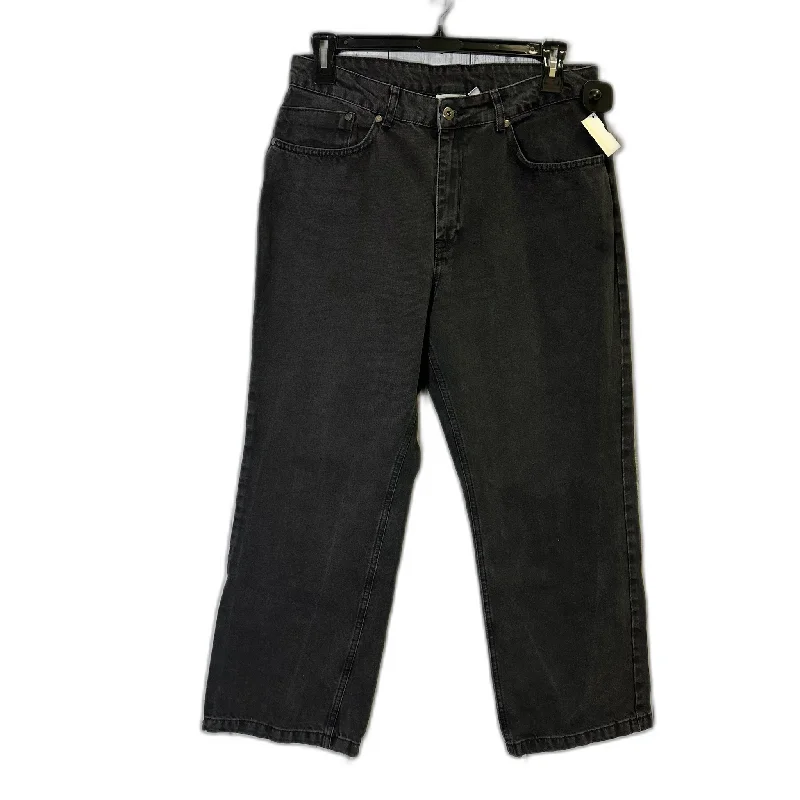 Modern Comfort Jeans Straight By Clothes Mentor In Black, Size: 12