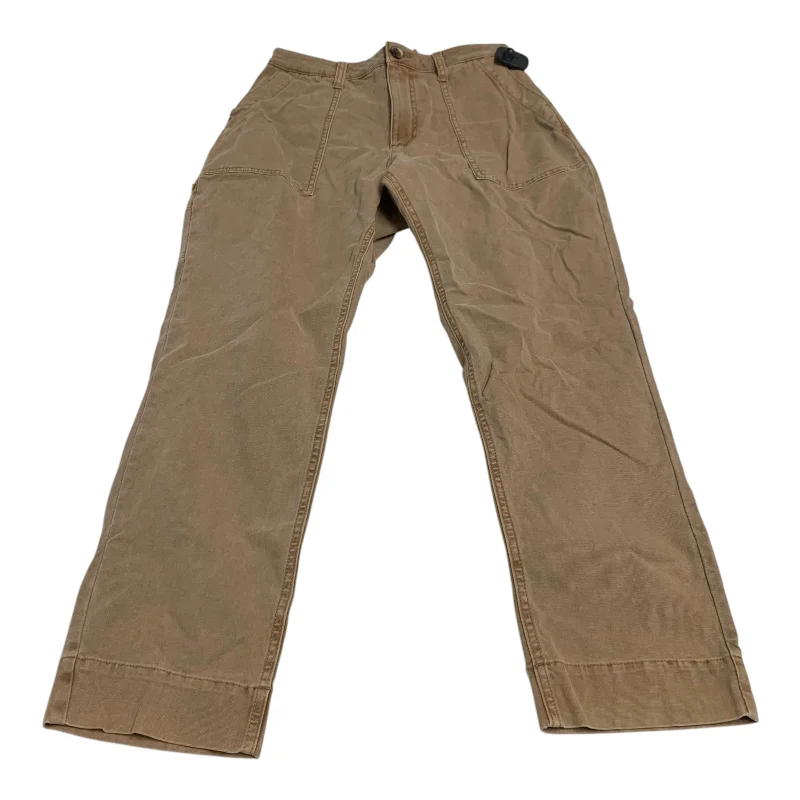Casual Ease Jeans Straight By Old Navy In Brown Denim, Size: 2