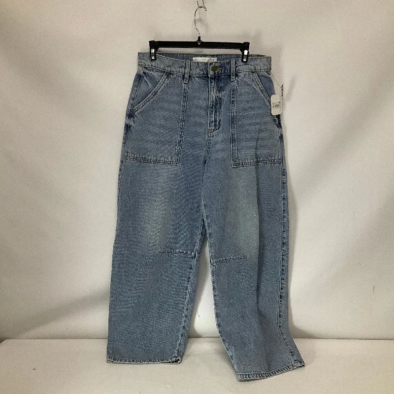 Celebrity Style Jeans Boyfriend By Altard State In Blue Denim, Size: 10