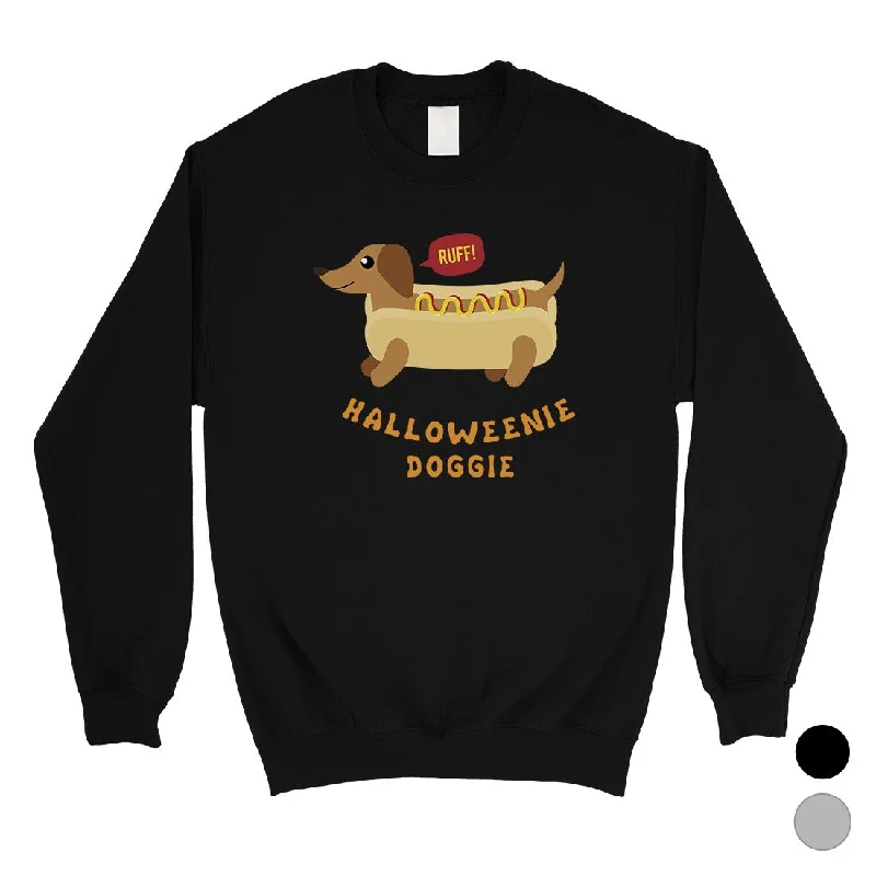 Casual Chic Looks Halloweenie Doggie Unisex Crewneck Sweatshirt
