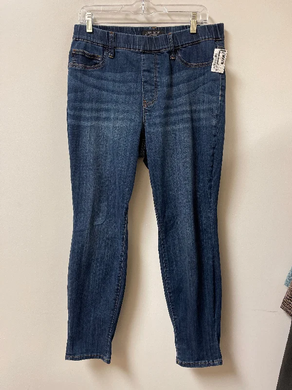 Stylish Ease Jeans Skinny By Judy Blue In Blue Denim, Size: 14