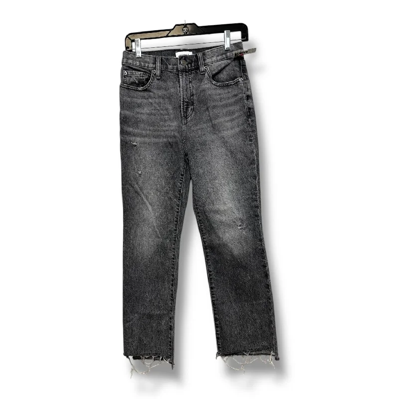Comfortable Outfits Jeans Straight By Pistola In Black Denim, Size: 0