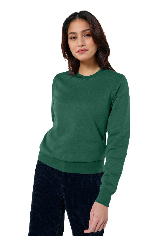 Exclusive Customization Stanley/Stella Mens Roller Crewneck Sweatshirt - Bottle Green - NEW Exclusive Customization Stanley/Stella Mens Roller Crewneck Sweatshirt - Bottle Green - NEW