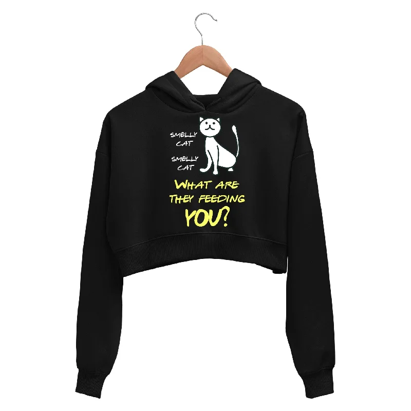 Smart Casuals Friends Crop Hoodie - Smelly Cat