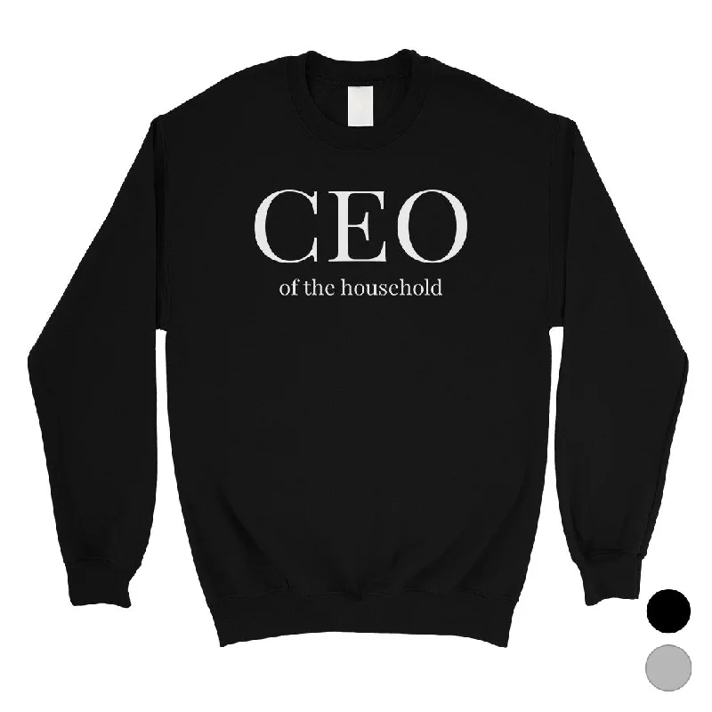 Personalized Design CEO Of The Household Unisex Crewneck Sweatshirt Mother's Day Gift