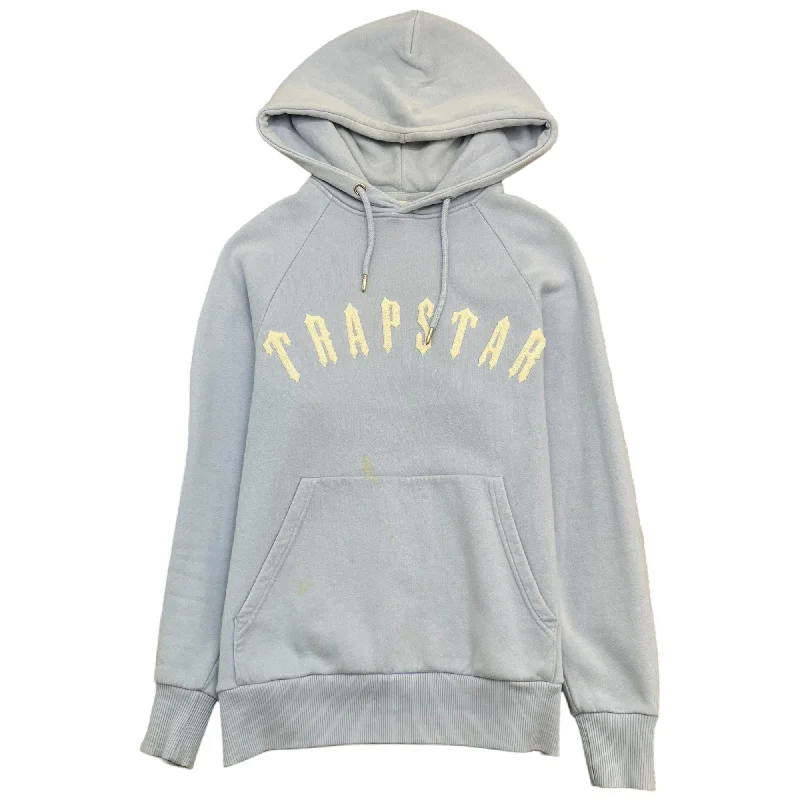Elegant And Elegant Men's Chenille Hoodie Blue Size XS