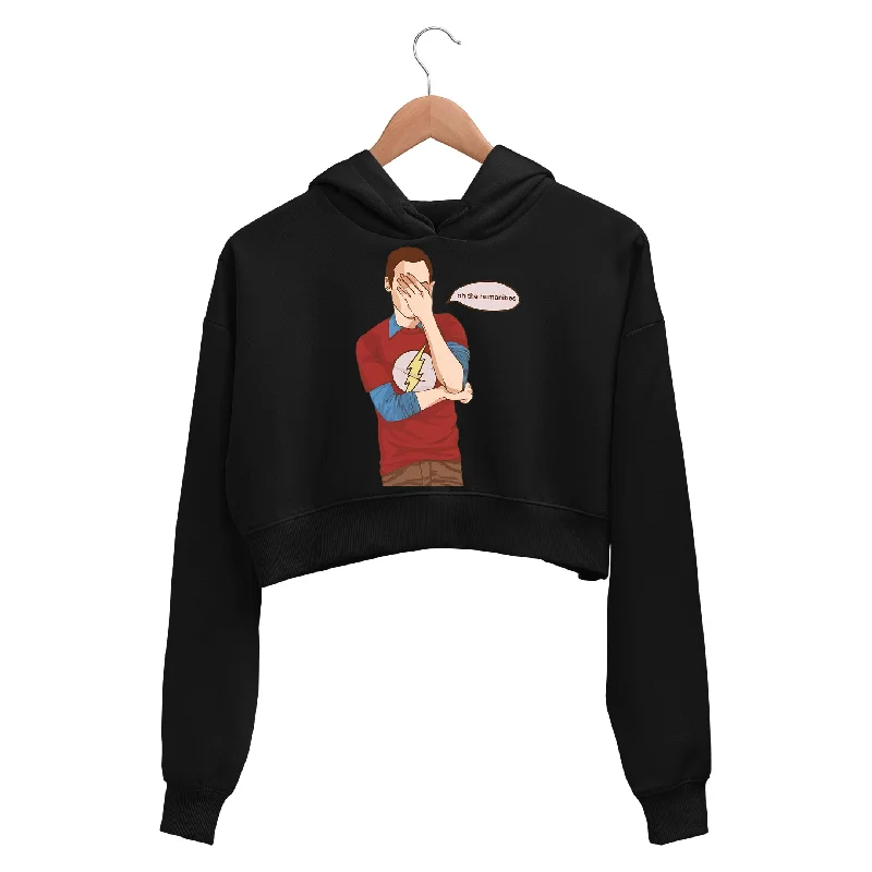 Breezy Style The Big Bang Theory Crop Hoodie - Oh, The Humanities!