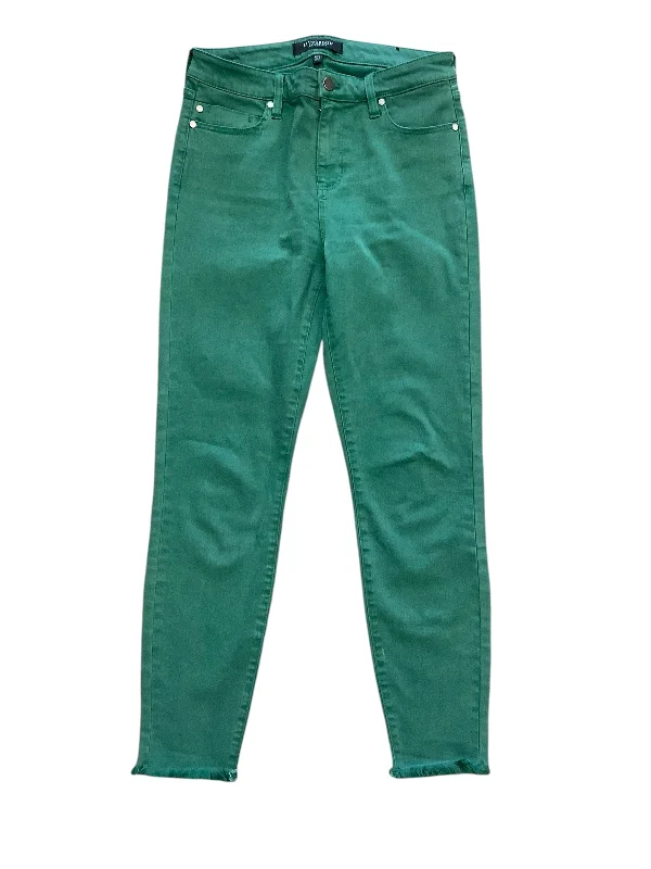Free Design Jeans Skinny By Liverpool In Green, Size: 8