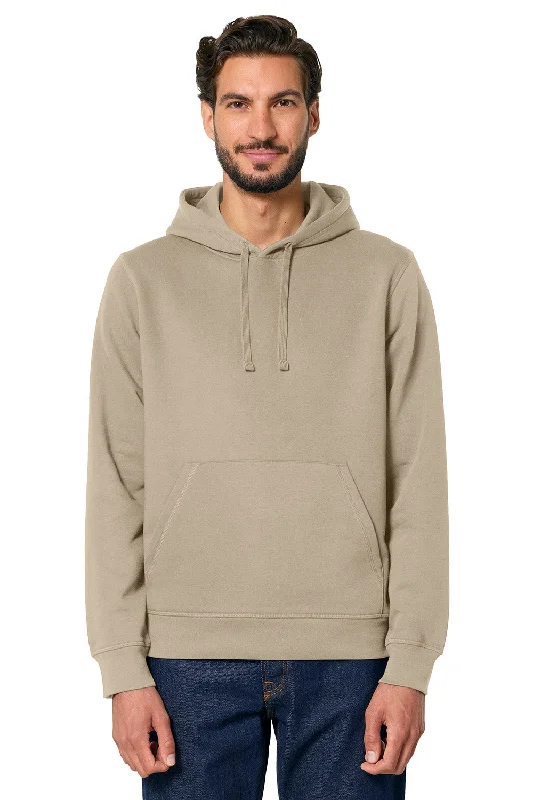 Personalized Outfit Stanley/Stella Mens Drummer 2.0 Hooded Sweatshirt Hoodie w/ Pouch Pocket - Desert Dust Brown - NEW Personalized Outfit Stanley/Stella Mens Drummer 2.0 Hooded Sweatshirt Hoodie w/ Pouch Pocket - Desert Dust Brown - NEW