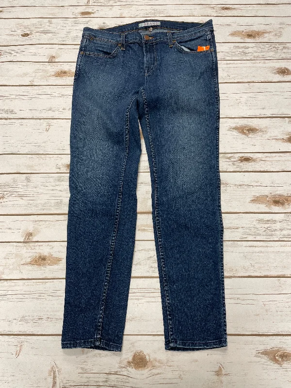 Editorial Design Jeans Skinny By J Brand In Blue Denim, Size: 12