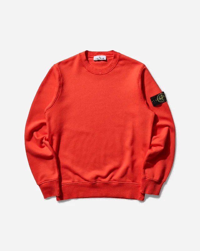 All-Day Outfits Men's Garment Dyed Crewneck Sweatshirt Papaya