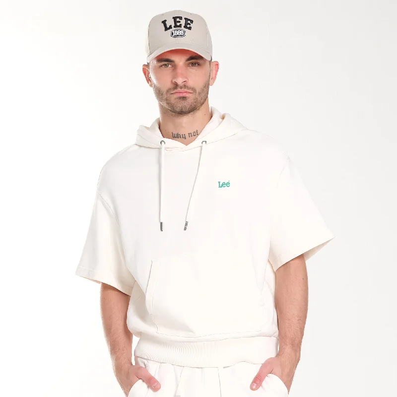 Sweet Breath FITS 'EM ALL S/S SWEATSHIRT HOODIE IN JET STREAM (GENDERLESS)