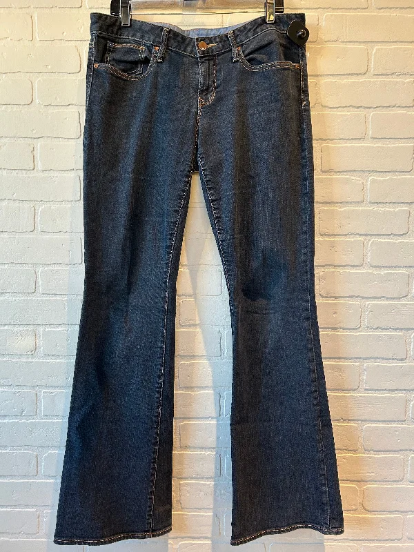 Effortless Wear Jeans Boot Cut By Gap In Blue Denim, Size: 12l