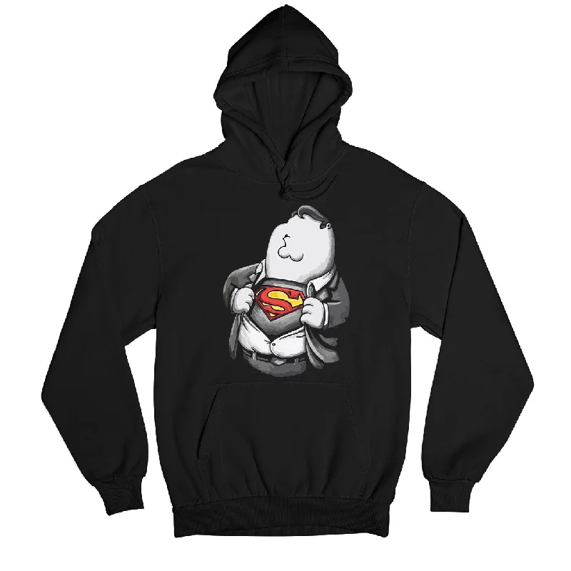 Elegant Comfort Family Guy Hoodie - Super Guy