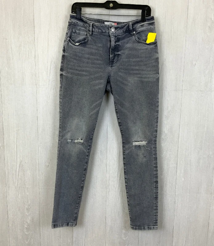 Fashion Wear Jeans Skinny By Cabi In Grey Denim, Size: 10